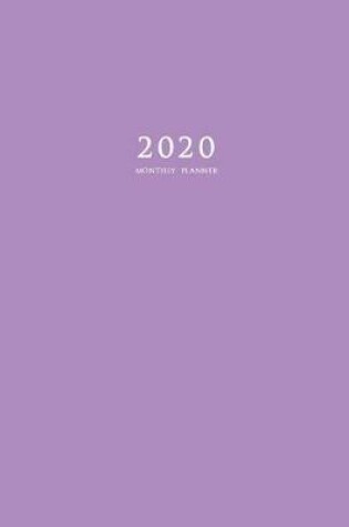 Cover of 2020 Monthly Planner