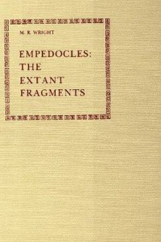 Cover of Empedocles