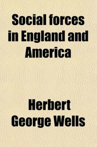 Cover of Social Forces in England and America