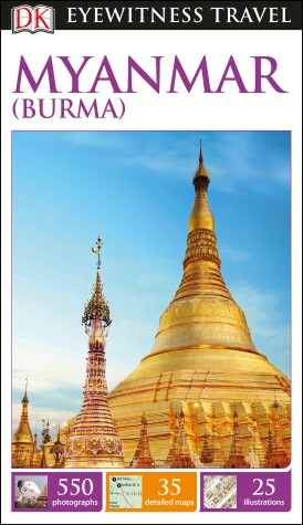 Book cover for DK Eyewitness Myanmar (Burma)