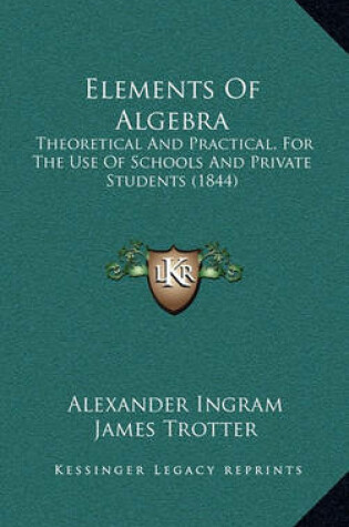 Cover of Elements of Algebra