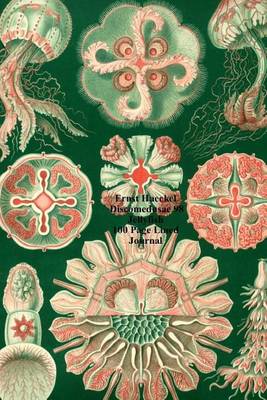 Book cover for Ernst Haeckel Discomedusae 98 Jellyfish 100 Page Lined Journal