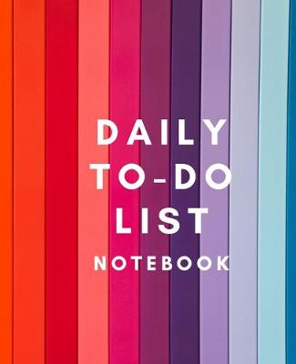 Book cover for Daily To-Do List Notebook