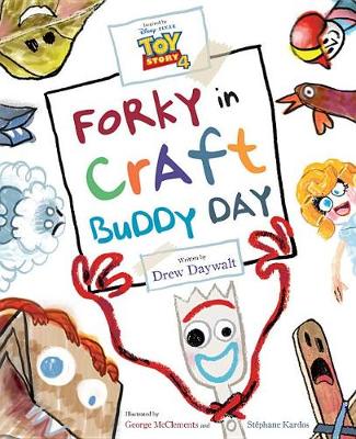 Book cover for Toy Story 4: Forky in Craft Buddy Day