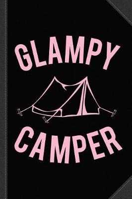 Book cover for Glampy Camper Journal Notebook