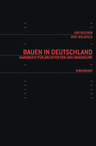 Cover of Bauen In Deutschland