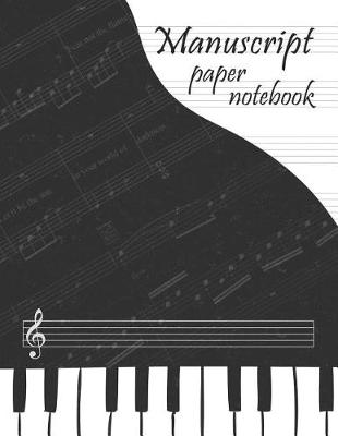 Book cover for Manuscript Paper Notebook