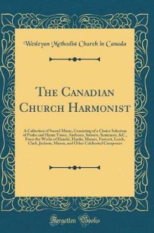 Cover of The Canadian Church Harmonist