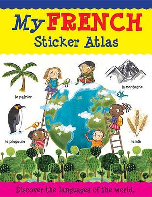 Book cover for My French Sticker Atlas