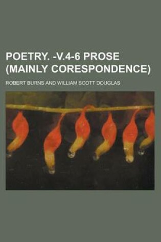 Cover of Poetry. -V.4-6 Prose (Mainly Corespondence)