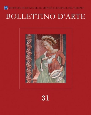 Cover of Bollettino d'Arte 31, 2016. Serie VII-Fascicolo N. 31