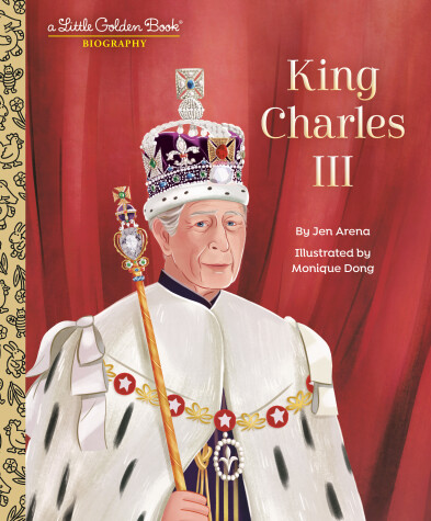 Book cover for King Charles III: A Little Golden Book Biography