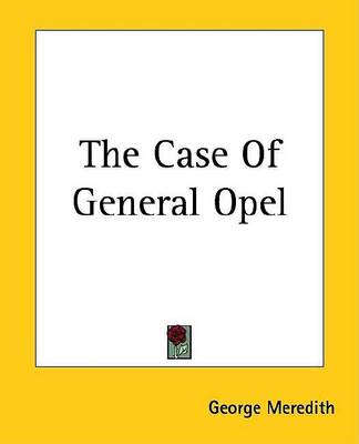 Book cover for The Case of General Opel