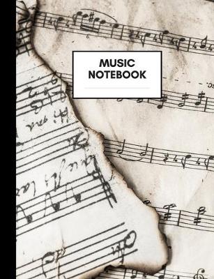 Book cover for Music Notebook