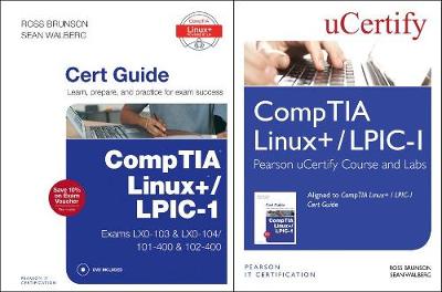 Book cover for Comptia Linux+ / Lpic-1 Textbook and Pearson Ucertify Course and Labs Bundle