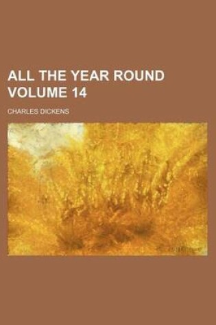 Cover of All the Year Round Volume 14