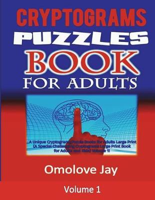 Book cover for Cryptograms Puzzle Books For Adults