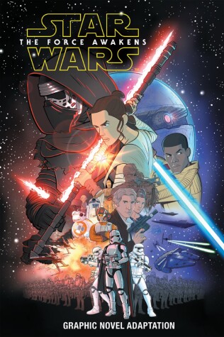 Book cover for Star Wars: The Force Awakens Graphic Novel Adaptation