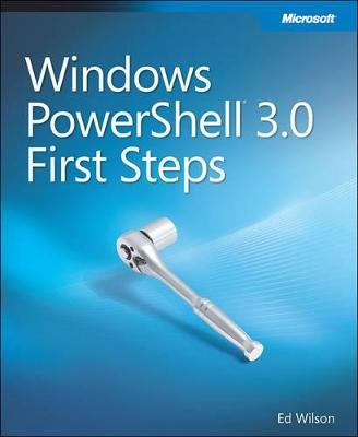 Book cover for Windows PowerShell 3.0 First Steps