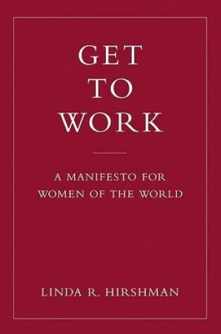 Cover of Get to Work