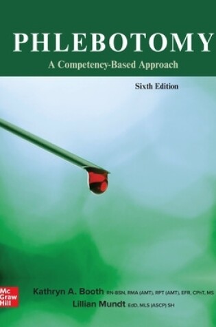 Cover of Phlebotomy: A Competency Based Approach