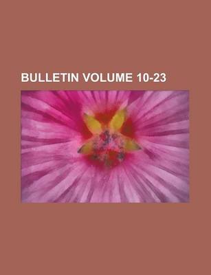 Book cover for Bulletin Volume 10-23