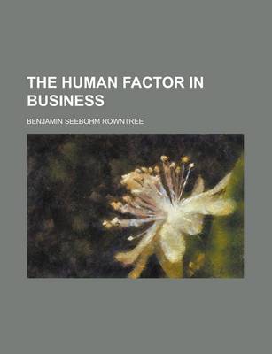 Book cover for The Human Factor in Business