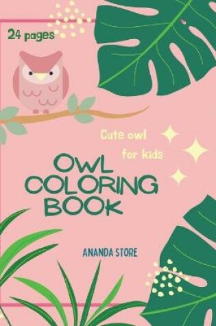 Cover of Owl Coloring Book