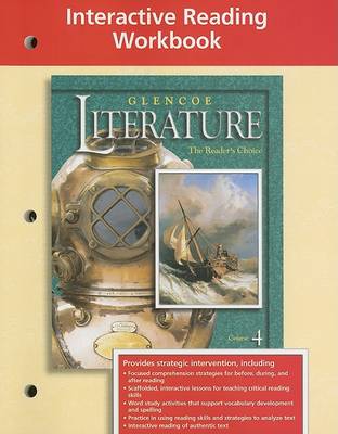 Book cover for Glencoe Literature Interactive Reading Workbook Grade 9