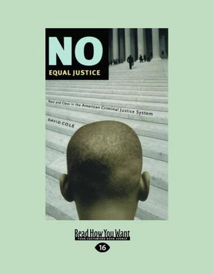 Book cover for No Equal Justice