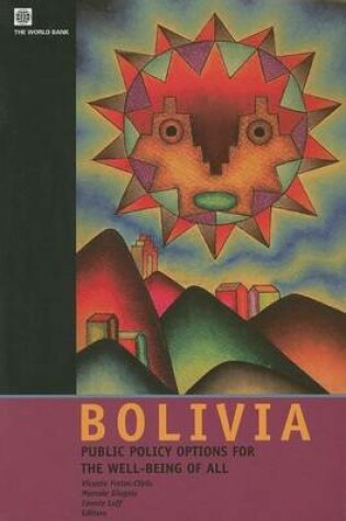 Cover of Bolivia: Public Policy Options for the Well-Being of All