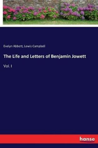 Cover of The Life and Letters of Benjamin Jowett