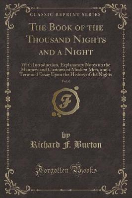 Book cover for The Book of the Thousand Nights and a Night, Vol. 6