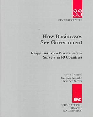 Cover of How Businesses See Government