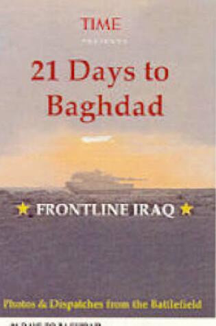 Cover of "Time": 21 Days to Baghdad