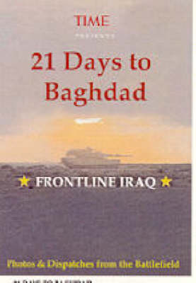 Book cover for "Time": 21 Days to Baghdad