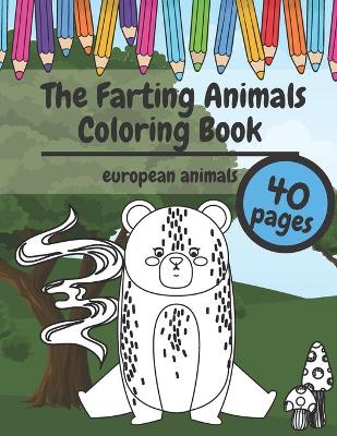 Book cover for The Fartings Animals Coloring Book