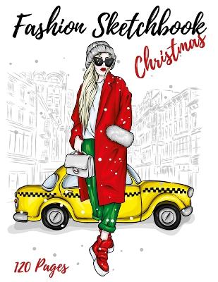 Cover of Fashion Sketchbook Christmas