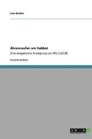 Cover of AEhrenraufen am Sabbat