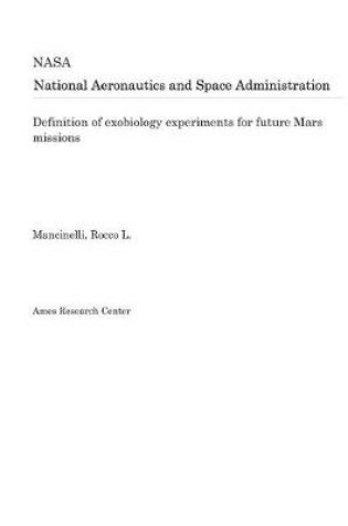 Cover of Definition of Exobiology Experiments for Future Mars Missions