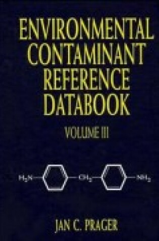 Cover of Environmental Contaminant Reference Databook, Volu