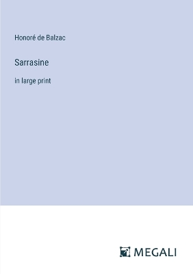 Book cover for Sarrasine