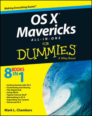 Book cover for OS X Mavericks All-in-one For Dummies