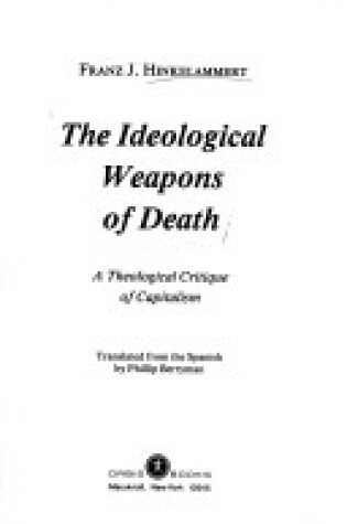 Cover of Ideological Weapons of Death
