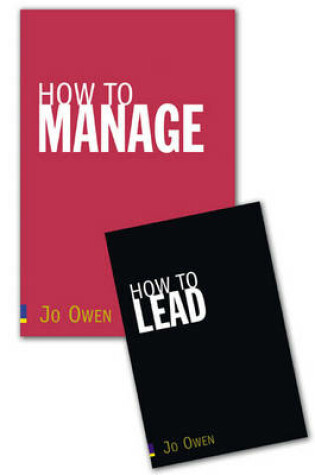 Cover of How to Lead/How to Manage