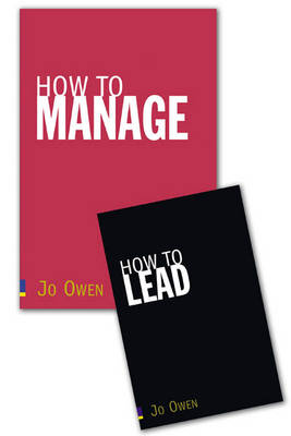 Book cover for How to Lead/How to Manage