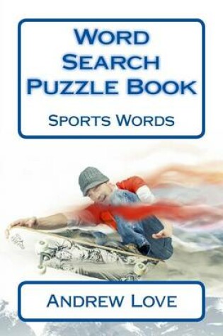 Cover of Word Search Puzzle Book Sports Words