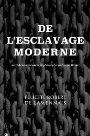 Cover of de l'Esclavage Moderne