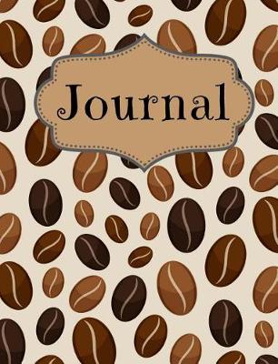 Book cover for Coffee Bean Pattern Notebook