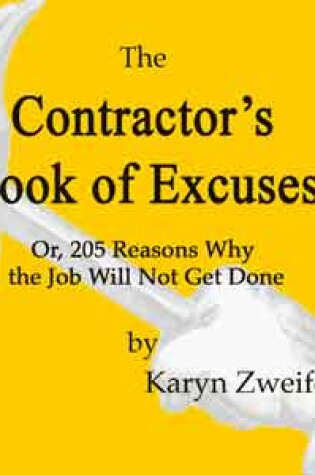 Cover of Contractor's Book of Excuses